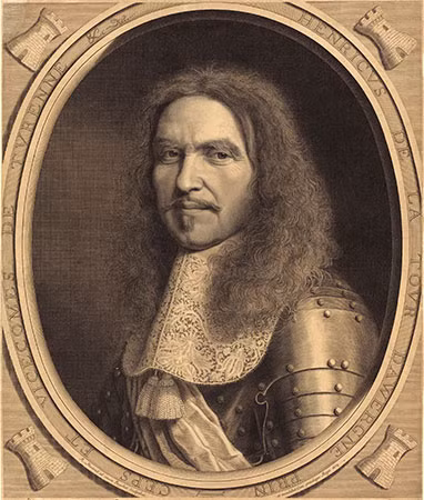 Turenne là chỉ huy quân sự xuất sắc dưới thời vua Louis XIV. Trong cuộc Chiến tranh Pháp - Hà Lan giai đoạn 1674 - 1675, Turenne đã đánh bại quân Đức với chiến thuật vòng qua sườn quân địch rồi bất ngờ tấn công.