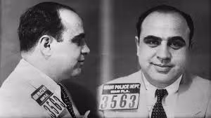 Mặc dù bị cảnh sát điều tra về những vụ án trên nhưng Al Capone đều trốn thoát một cách khó tin. Mãi về sau, Al Capone bị kết án 11 năm tù vì tội trốn thuế. Gã tội phạm này chịu án tù ở nhà tù Alcatraz - nơi y không nhận được bất cứ đối xử đặc biệt nào.