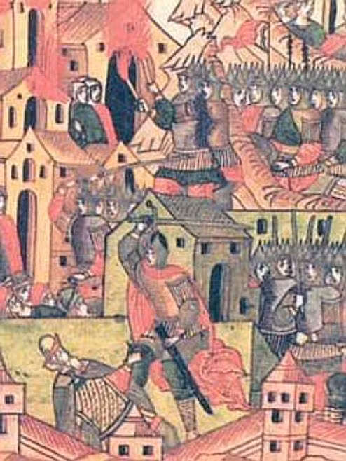 Một trong những chiến thắng lớn của Oa Khoát Đài là chiến dịch tiến đánh Hungary vào tháng 3/1241. Trước sự tấn công dữ dội của quân đội Mông Cổ, Vua Bela IV phải bỏ trốn khỏi cung điện.
