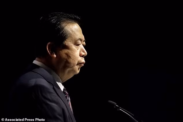 Ông là quan chức người Trung Quốc đầu tiên đảm nhiệm vị trí Chủ tịch Interpol. Ông được bổ nhiệm làm Chủ tịch Interpol vào ngày 10/11/2016 với nhiệm kỳ từ năm 2016 - 2020. Trong thời gian giữ chức Chủ tịch Interpol, ông Mạnh Hoành Vĩ vẫn giữ chức Thứ trưởng Bộ Công an Trung Quốc.