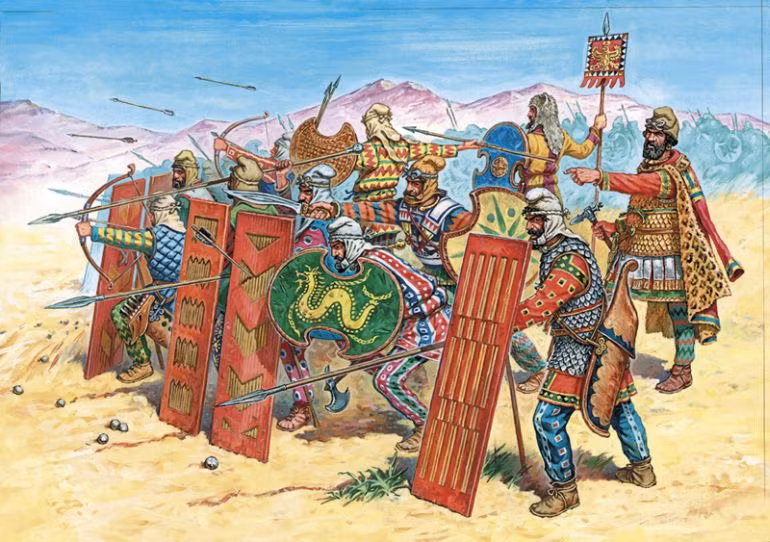Chính vì vậy, Achaemenid có sức mạnh quân sự lớn khiến những nước láng giềng phải dè chừng.