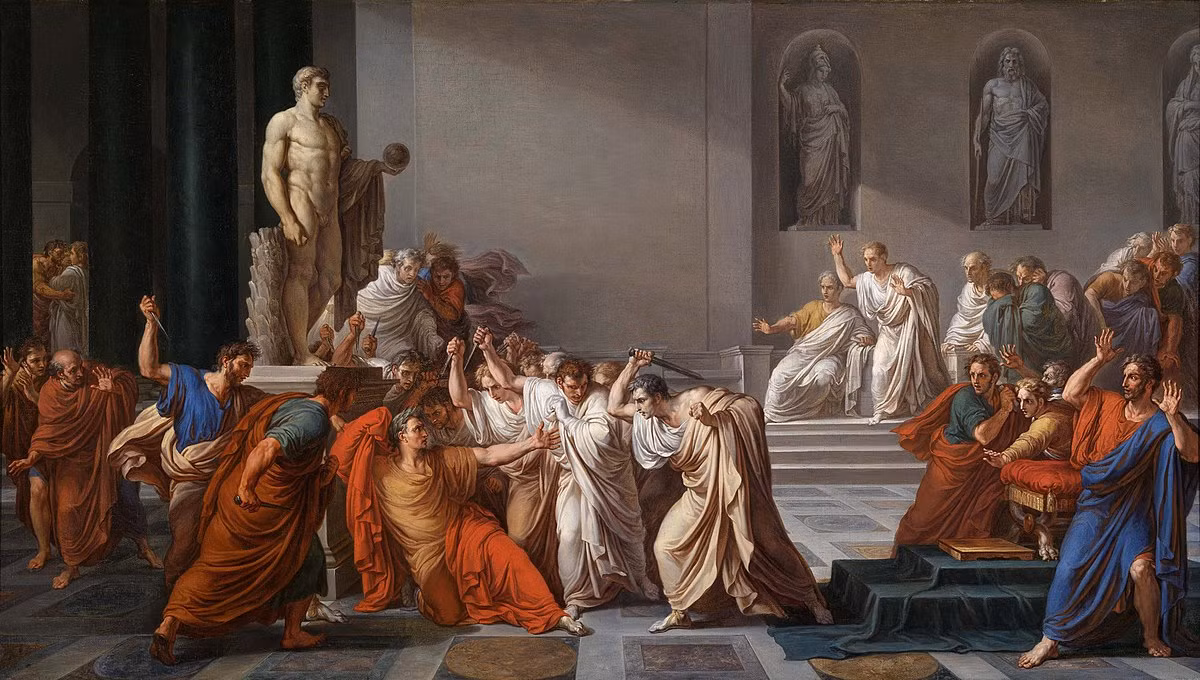 Vụ ám sát hoàng đế La Mã Julius Caesar được đánh giá là một trong những sự kiện tồi tệ nhất lịch sử nhân loại.