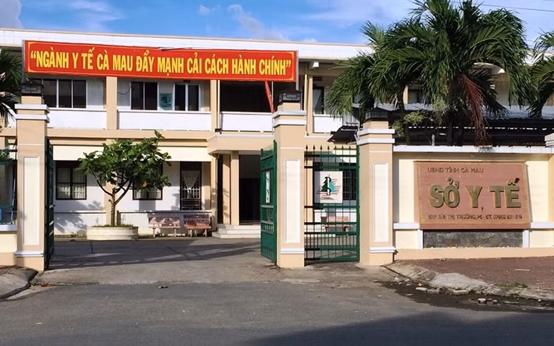 Khởi tố vụ án vi phạm về đấu thầu tại Sở Y tế Cà Mau Khoi to vu an vi pham ve dau thau tai So Y te Ca Mau