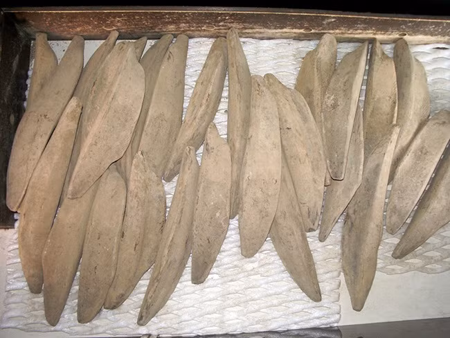 Đó là Katsuobushi. Đây là thành phần giúp tạo nên nước dùng tuyệt ngon dashi ở Nhật Bản. Để sản xuất được Katsuobushi phải mất tới vài tuần, thậm chí nhiều tháng.