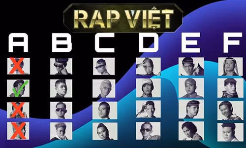 Rap Viet bong dung lo ket qua 8 thi sinh vao vong Chung ket?