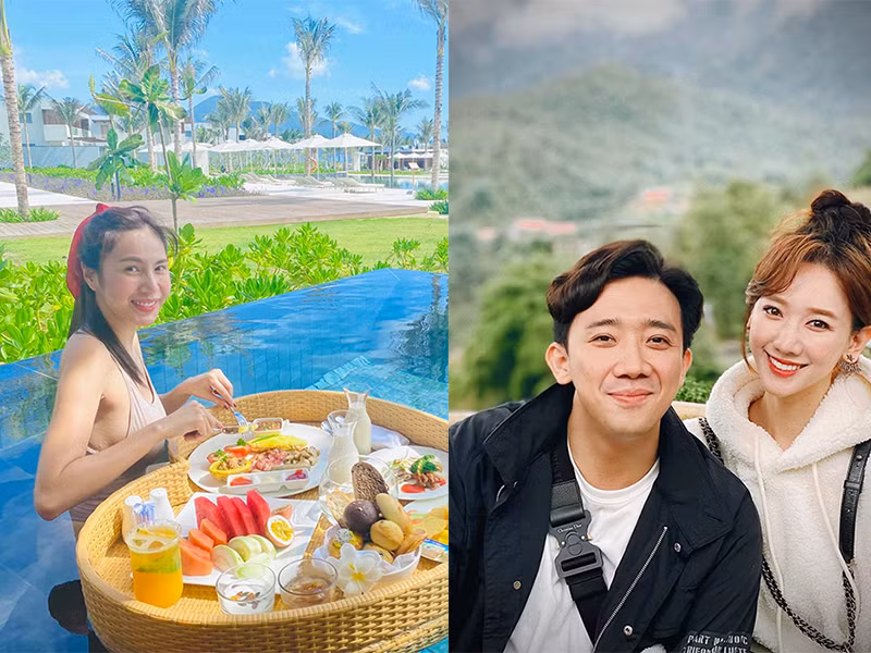 Không chỉ làm hết mình, Thủy Tiên và Trấn Thành cũng chơi hết sức. Trong khi Thủy Tiên có những chuyến nghỉ dưỡng bên Công Vinh, Trấn Thành thường đi lịch cùng vợ và bố mẹ, hội bạn thân.