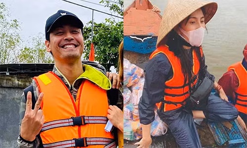 MC Phan Anh nhan nhu Thuy Tien dung so khi tu thien mien Trung