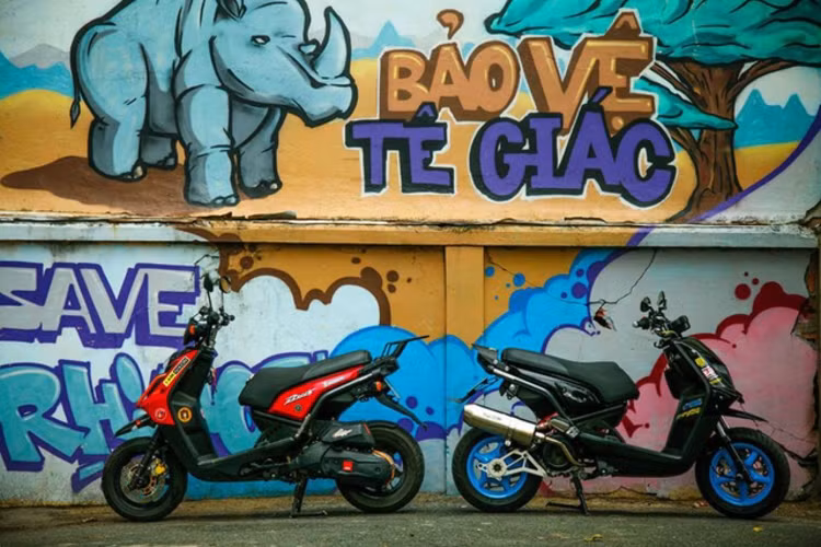 Yamaha Bw's 125 có thiết kế khá đặc biệt, không giống với bất kì mẫu xe ga nào có mặt tại Việt Nam trước đó. Khung xe được thiết kế lộ, với các chi tiết như đèn pha, đồng hồ tốc độ, đèn xi-nhan... được thiết kế tách biệt với thân xe, sở hữu đôi giảm xóc thuỷ lực kết hợp với cụm phanh đĩa đơn phía trước khá an toàn cho người cho sử dụng.