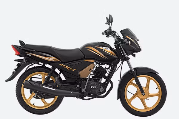 Thiết kế của xe gây ấn tượng với bộ phuộc lồng và phía sau là hệ thống giảm xóc thủy lực chỉnh 5 bước chịu trách nhiệm treo cho bộ khung ống đơn, phanh trống cỡ 130 mm cho bánh trước và phanh trống 110 mm cho bánh sau. Lốp xe loại không săm High Grip Tread Button với vành bánh cỡ 17inch.