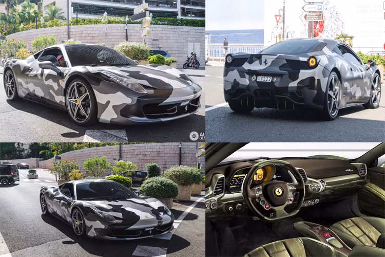 Ferrari 458 Italia sử dụng động cơ 4,5 lít V8, công suất 562 mã lực tại vòng tua máy 9.000 vòng/phút, mô-men xoắn cực đại 540 Nm tại 6.000 vòng/phút, đi kèm là loại hộp số ly hợp kép 7 cấp. Ferrari 458 Italia đặt tốc độ tối đa khoảng 325 km/h, với thời gian tăng tốc 0-100 km/h trong khoảng 3,3 giây. 