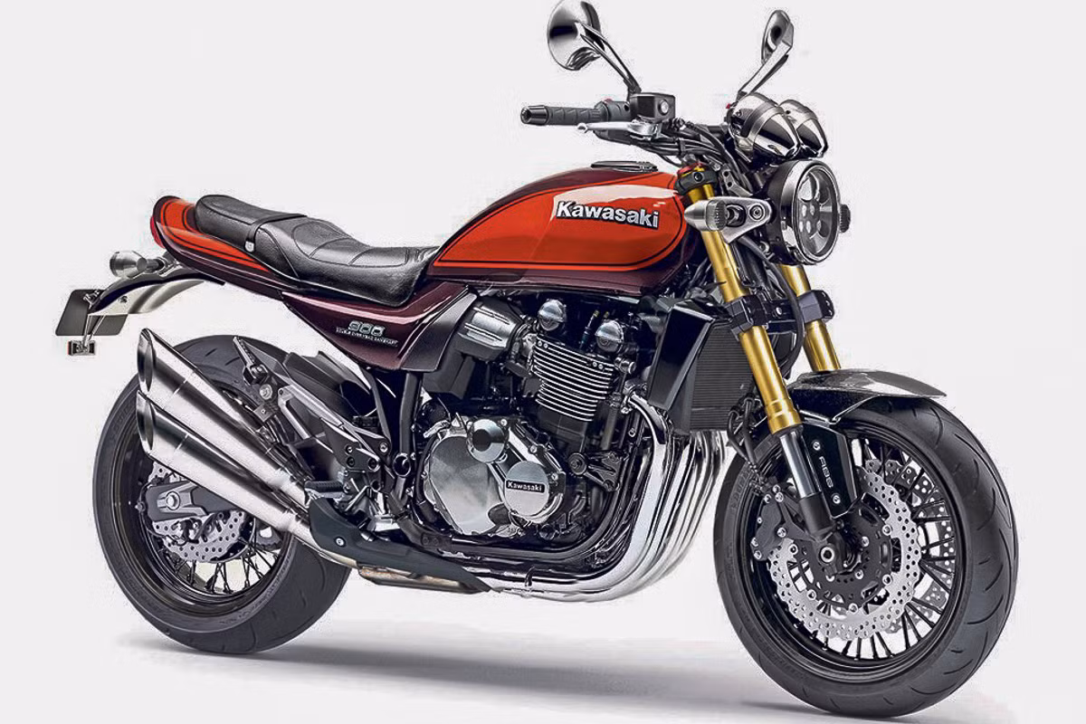 Vào những năm 70, hãng xe máy Kawasaki từng nổi danh với huyền thoại tốc độ Z1 với phong cách thiết kế đơn giản nhưng ẩn chứa sức mạnh đến 82 mã lực, vận tốc tối đa hơn 200 km/h. Mẫu xe mới Z900RS sắp ra mắt mang đậm thiết kế của huyền thoại Z1, trang bị động cơ dung tích 900 phân khối, 4 xi-lanh thẳng hàng, làm mát bằng dung dịch.