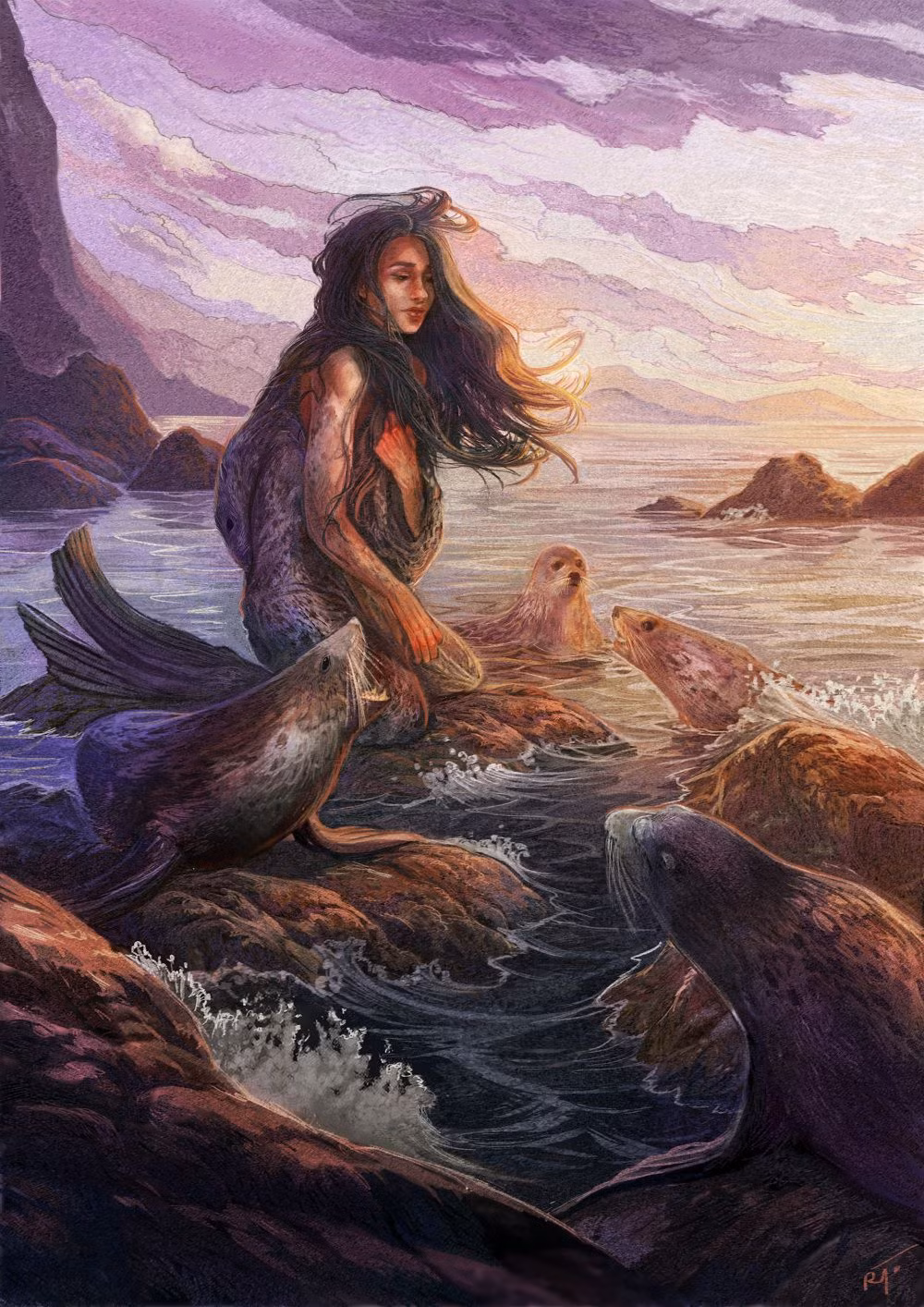 Sở dĩ Selkie có ngoại hình kỳ dị như vậy là vì bị nguyền rủa. Thủy quái này luôn khao khát những gì không thể có được nên bị biến thành sinh vật nửa người nửa thú.