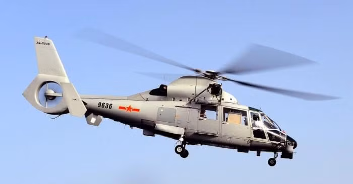 Được biết hình ảnh này chụp từ trực thăng cứu hộ Z-9.