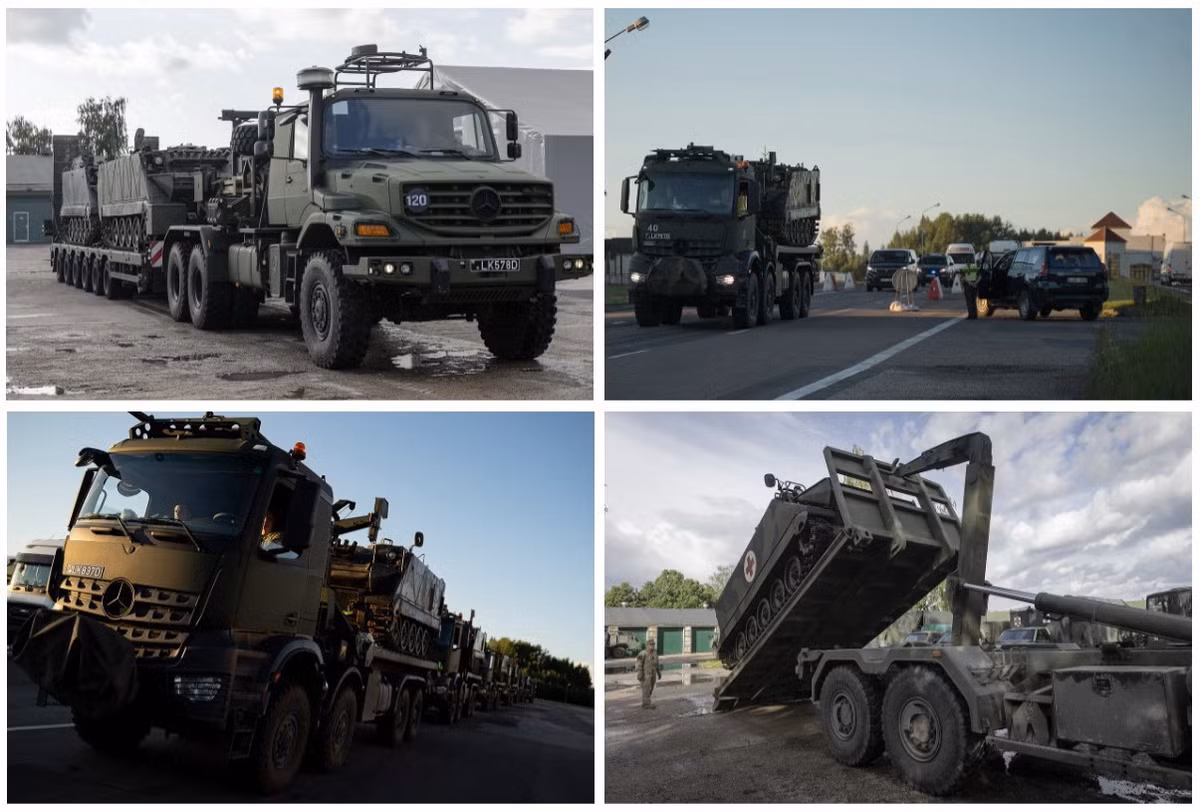 Ngoài Bồ Đào Nha, Lithuania và Đan Mạch cũng quyết định viện trợ cho Ukraine một số lượng lớn thiết giáp chở quân M113.