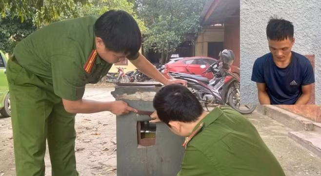  Đột nhập nhà dân, cậy két sắt để trộm vàng: Do cần tiền, Trần Mạnh Hùng (SN 1989, trú tại thị trấn Thiệu Hóa, huyện Thiệu Hóa) đi xe máy từ khu tập thể Trường PTTH Yên Định 3 đến xã Yên Phú, huyện Yên Định, Thanh Hóa thì thấy có một nhà dân khóa cửa nhưng xung quanh không có người nên Hùng đã đột nhập vào nhà phá két sắt lấy cắp 1 lượng vàng SJC và một số tiền mặt. Lấy được tài sản, Hùng thuê taxi xuống TP Thanh Hóa bán miếng vàng được 66,3 triệu đồng. Ngày 23/11, Công an huyện Yên Định cho biết đang tạm giữ Hùng để điều tra, làm rõ. 