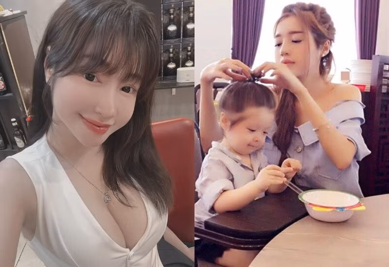 Cô nàng hiện tại làm mẹ đơn thân của nàng công chúa và hoàng tử lai cực đáng yêu. Thỉnh thoảng cô nàng đăng tải hình ảnh 2 con lên trang cá nhân và nhận về sự quan tâm của người hâm mộ.