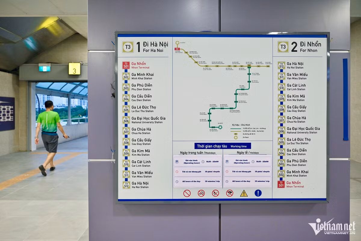 Metro Nhon - ga Ha Noi chinh thuc chay mien phi don khach-Hinh-16