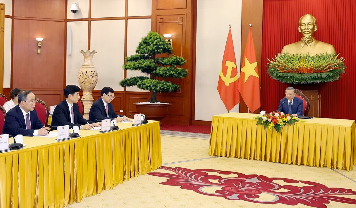 Tong Bi thu, Chu tich nuoc To Lam dien dam voi Tong thong Nga Vladimir Putin-Hinh-3