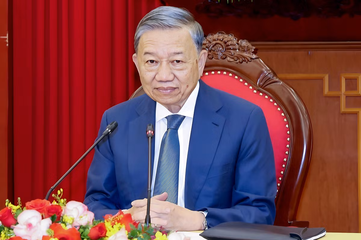 Tong Bi thu, Chu tich nuoc To Lam dien dam voi Tong thong Nga Vladimir Putin