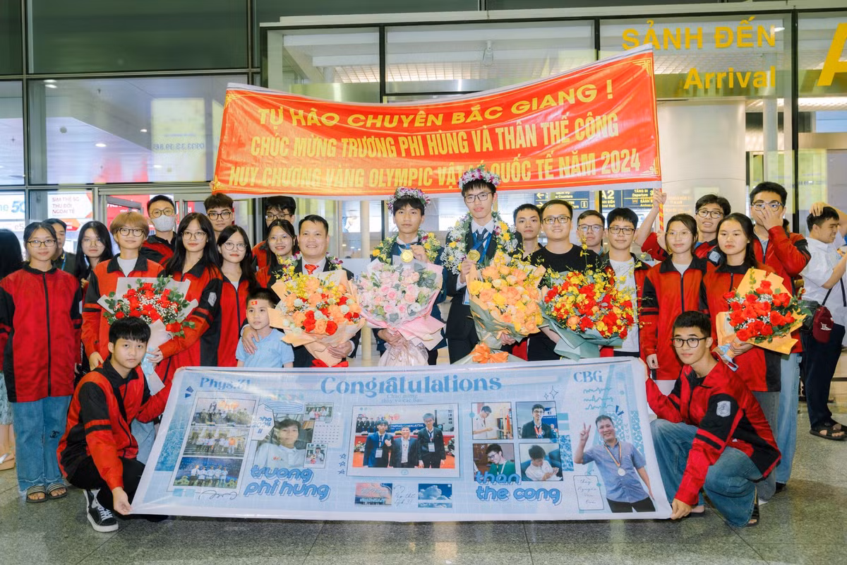 Giành HCV Olympic quốc tế nhờ bài thí nghiệm 'tốt nhất tới nay' Gianh HCV Olympic quoc te nho bai thi nghiem 'tot nhat toi nay'