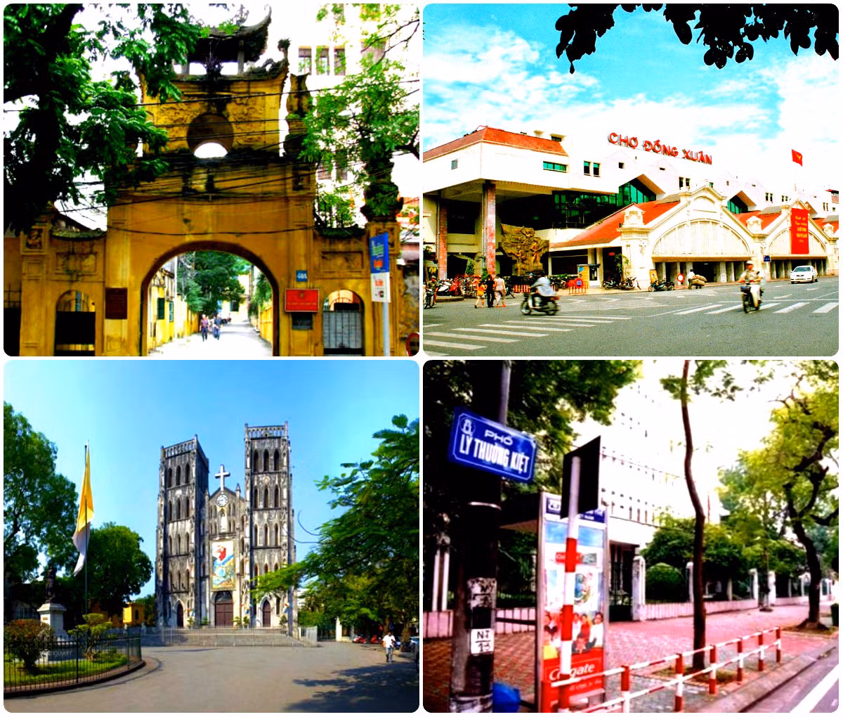 Các tuyến phố Hà Nội có giá đất đắt không kém Paris, Tokyo như Hàng Bài, Đồng Xuân, Nhà Thờ, Lý Thường Kiệt với mức giá khoảng 112 triệu/m2.