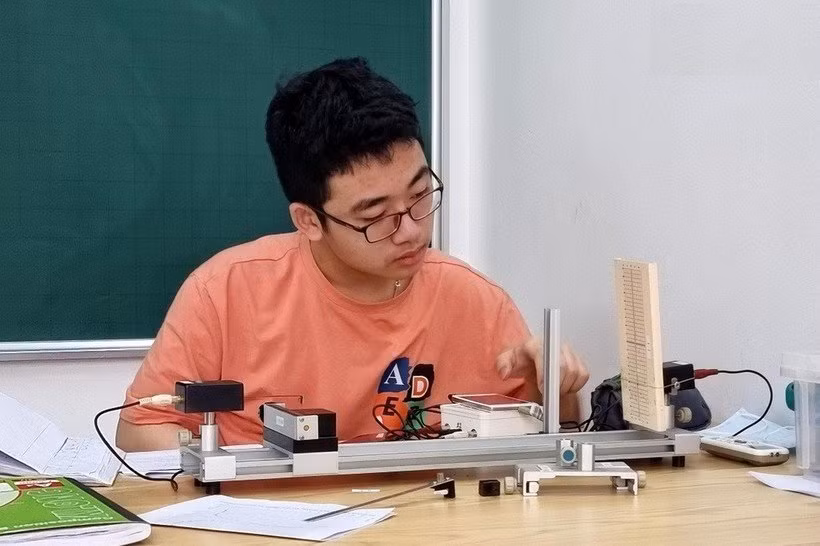 Võ Hoàng Hải có tình yêu với sự học một cách thuần túy, vô tư.