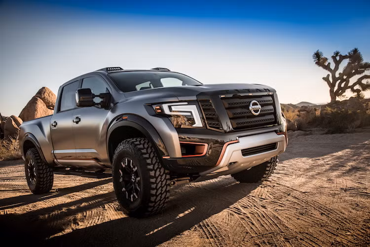 Dựa trên dòng bán tải cỡ lớn Titan, Nissan Titan Warrior là phiên bản thể thao, được tạo ra nhằm chinh phục những địa hình khó khăn nhất và cạnh tranh với Ford F150 Raptor.