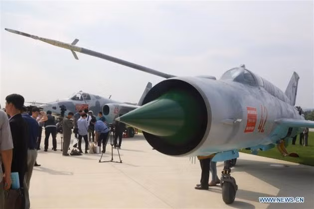 Triều Tiên hiện đang sử dụng ít nhất 26 chiếc MiG-21 trong biên chế và khoảng 30 chiếc khác đang nằm trong lực lượng dự bị. Nguồn ảnh: Airforceslist.