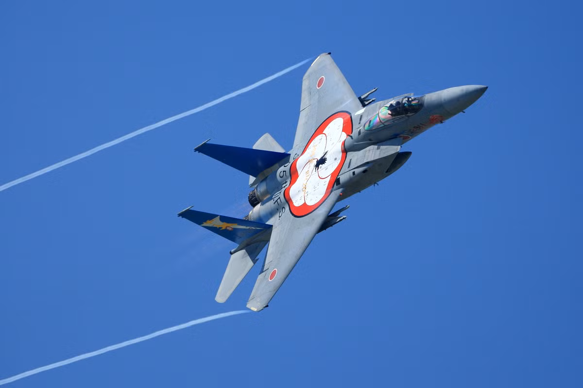 Ngay từ cuối năm 1981, chiếc F-15 đầu tiên do Nhật Bản tự sản xuất đã được đưa vào trục chiến, kể từ đó tới nay có tổng cộng 203 chiếc F-15J và 20 chiếc F-15DJ đã được đưa vào biên chế của Lực lượng Phòng vệ Nhật Bản.