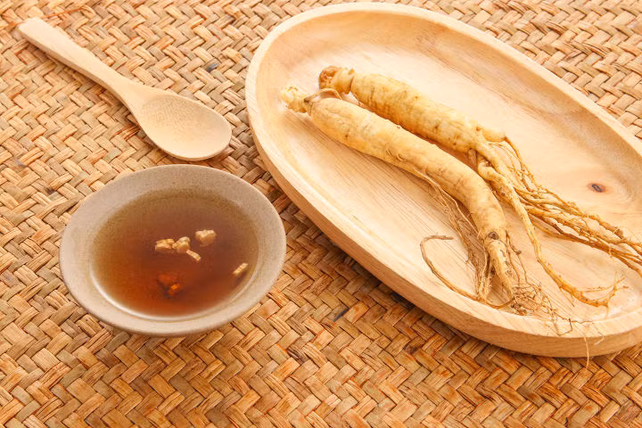 Trà nhân sâm rất tốt cho người bệnh tiểu đường. Loại trà này có xu hướng làm chậm sự hấp thụ carbohydrate và tăng tiết insulin từ tuyến tụy. Ảnh: delicacy.