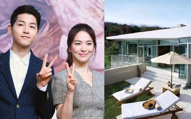 Chiem nguong biet thu khung cua Song Joong Ki va Song Hee Kyo