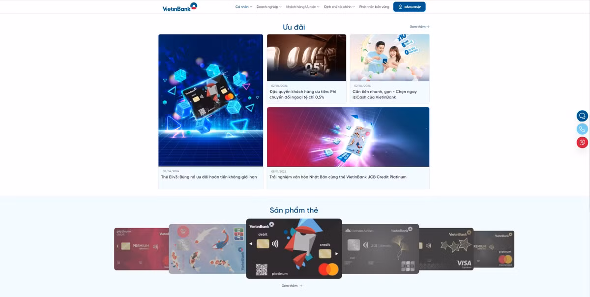 Vietinbank nâng tầm trải nghiệm với website mới - Hình 3 Vietinbank nang tam trai nghiem voi website moi-Hinh-3