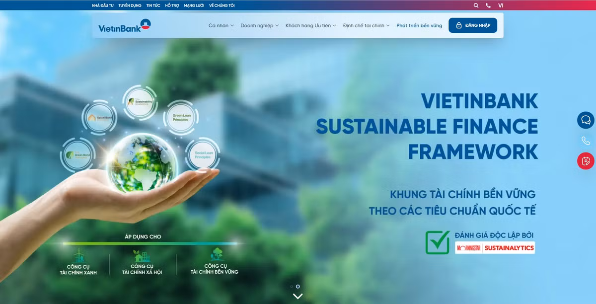 Vietinbank nâng tầm trải nghiệm với website mới - Hình 2 Vietinbank nang tam trai nghiem voi website moi-Hinh-2