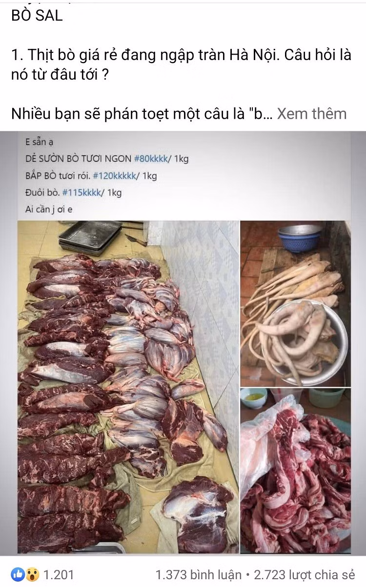 Sự thật đằng sau thịt bò rao bán “ngập chợ” rẻ hơn thịt lợn - Hình 4 Su that dang sau thit bo rao ban “ngap cho” re hon thit lon-Hinh-4