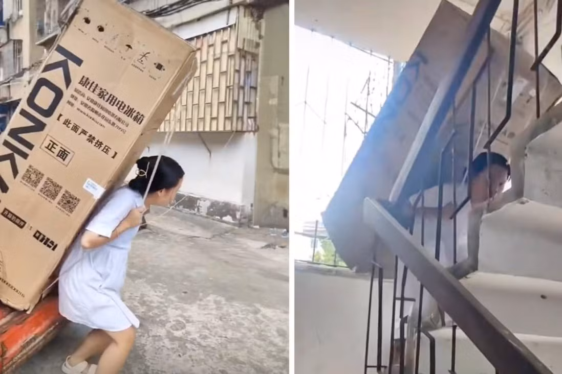 Co gai vac hon 1.000 chiec tu lanh giup nguoi cha bi bai liet