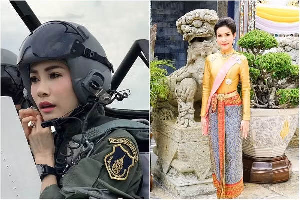 Nha vua Thai Lan phuc vi cho Hoang quy phi Sineenat
