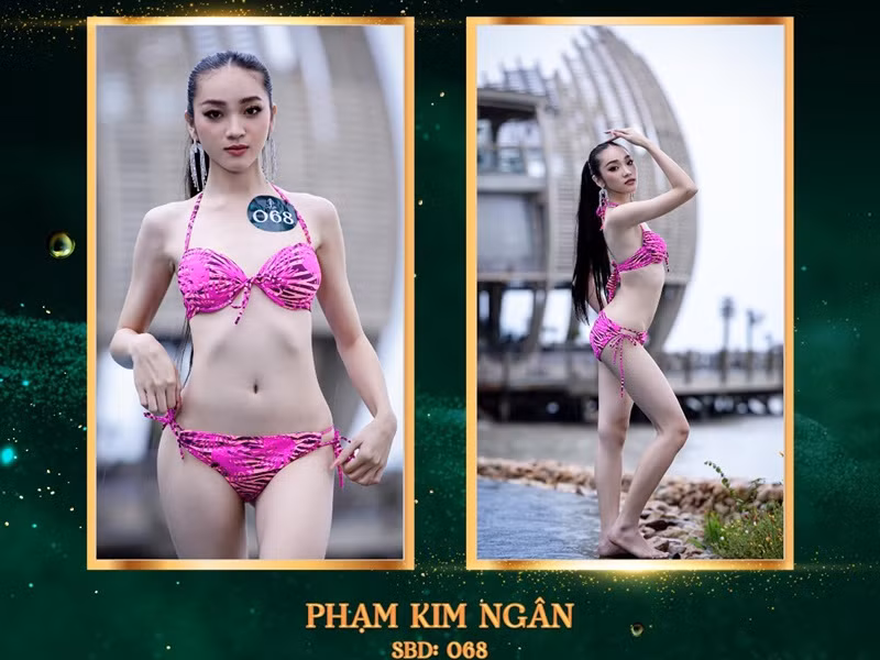 Tân Hoa hậu Hoàn cầu Việt Nam cao 1m73, có số đo ba vòng: 82 - 61 - 92 cm. Ảnh: BTC