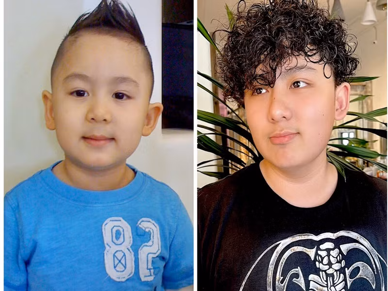Cậu con trai thứ hai của Bằng Kiều tên Colin, sinh năm 2006.