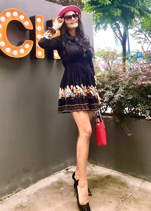 Cô hạnh phúc khi nhìn thấy cha khỏe mạnh, các con khôn lớn.