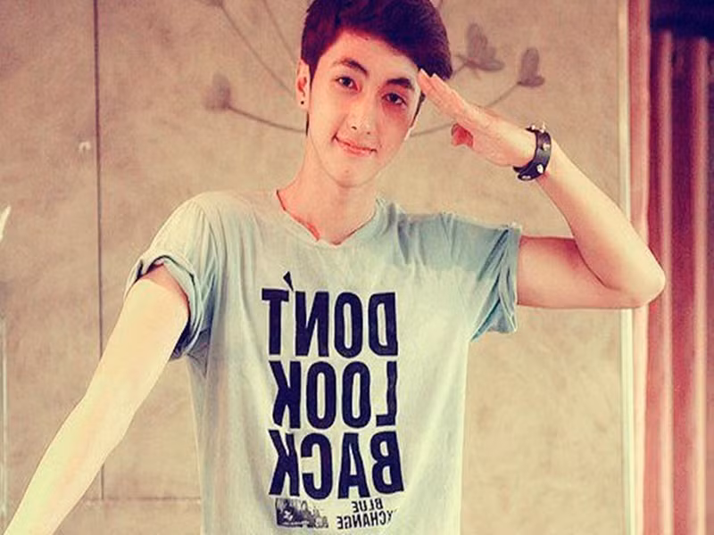 Bình An là một trong những hot boy cách đây nhiều năm. Ảnh: FBNV