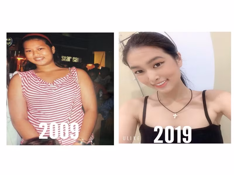 Trong quá khứ, tân hoa hậu là nạn nhân của body shaming vì nặng 75kg. Ảnh: FBNV