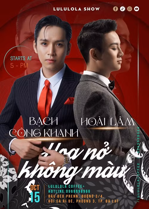Nam ca sĩ sẽ xuất hiện trong đêm nhạc Hoa nở không màu tại Đà Lạt ngày 15/10 tới đây. Ảnh: Fanpage