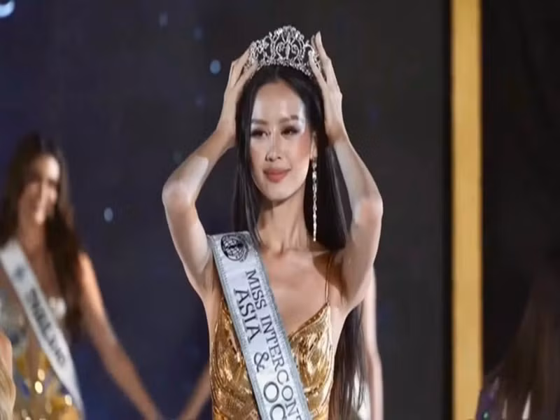 Người đẹp luôn tự nhủ phải dốc sức để thực hiện được lời hứa mang về cho nhan sắc Việt chiếc vương miện Hoa hậu Liên lục địa đầu tiên. Ảnh: Người lao động