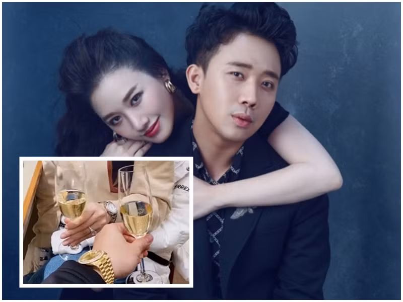 Năm 2019, Hari Won tặng Trấn Thành chiếc đồng hồ giá 843 triệu đồng. Số tiền nữ ca sĩ dành dụm cả một năm trời. Hari Won muốn Trấn Thành đeo chiếc đồng hồ này suốt đời và mỗi lần nhìn là nhớ đến hôn nhân. Ảnh: Dân Việt