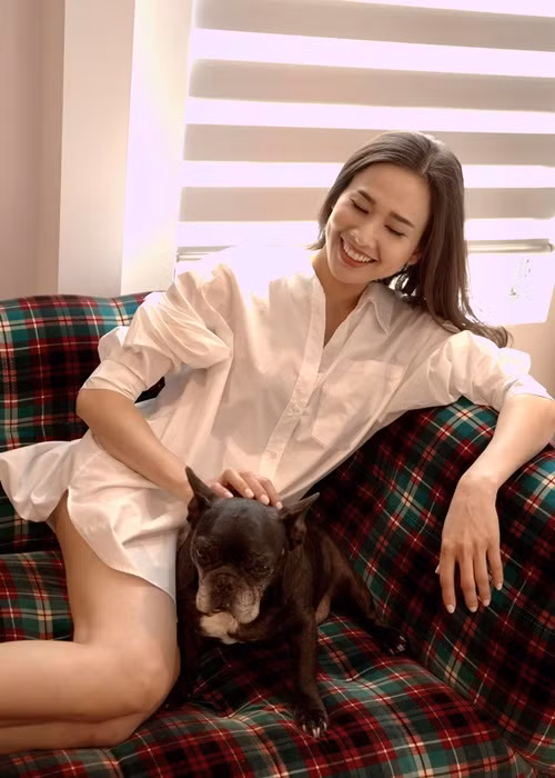 Dương Mỹ Linh có cuộc sống đầy bình yên vài năm trở lại đây.