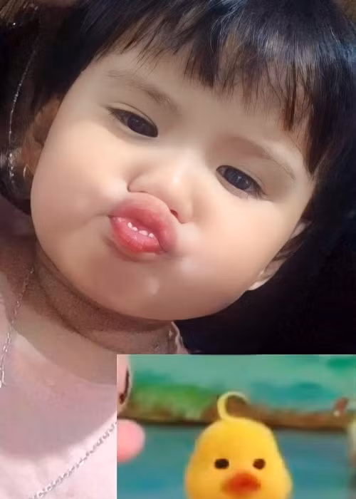 Con gái của Jack và Thiên An có nhiều biểu cảm đáng yêu.