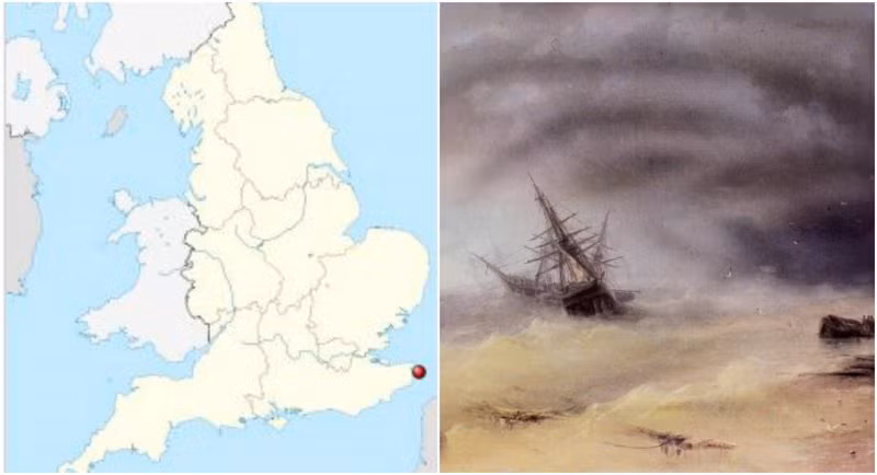 Ông đâm con tàu vào một bãi đất gần Goodwin Sands, khiến nó mắc cạn và cho phá hủy tàu. Tất cả mọi người trên tàu đều thiệt mạng trong vụ đắm tàu này. Ảnh: @thevintagenews.