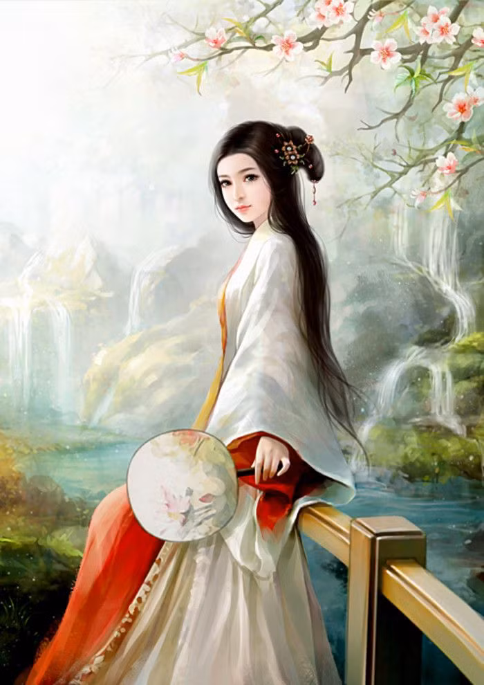 Trước tiên phải loại trừ nguyên nhân từ hai người chồng là Thọ Vương và Đường Minh Hoàng, bởi hai người này đều có rất đông con nhưng lại không phải do Dương Ngọc Hoàn sinh ra. Vậy vấn đề xuất phát từ Dương Quý Phi. Có người nói do bà quá béo nên khó có con, lại có người nói do bà nghiện rượu nên không thể mang thai. Ảnh: image.baidu.com.