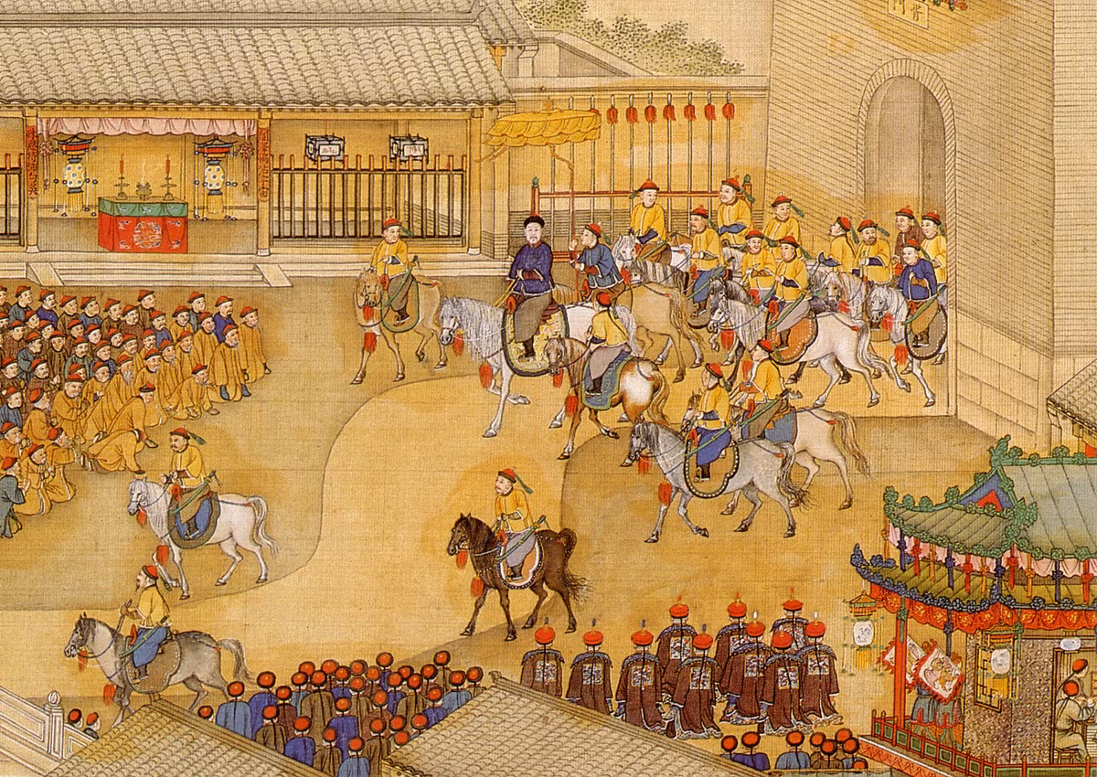 Cả đời Khang Hi Đế gặp rất nhiều người, ông nhận thấy Hoàng tôn Hoằng Lịch nổi bật hơn tất cả mọi người. Khi về cung, liền cho lão thái giám đến phủ Dận Chân để lấy bát tự sinh thân của Hoằng Lịch. Sau khi tự mình nghiên cứu, ông thấy rằng đây là số mệnh “Chủ đại phú quý”. Trong cung của Khang Hi có một vị tướng sĩ ngự dụng, có biệt danh là “La Hạt Tử”. Khang Hi Đế quyết định để cho La Hạt Tử xem bát tự của Hoằng Lịch để xác nhận phán đoán của mình. Ảnh: baidu.com. 