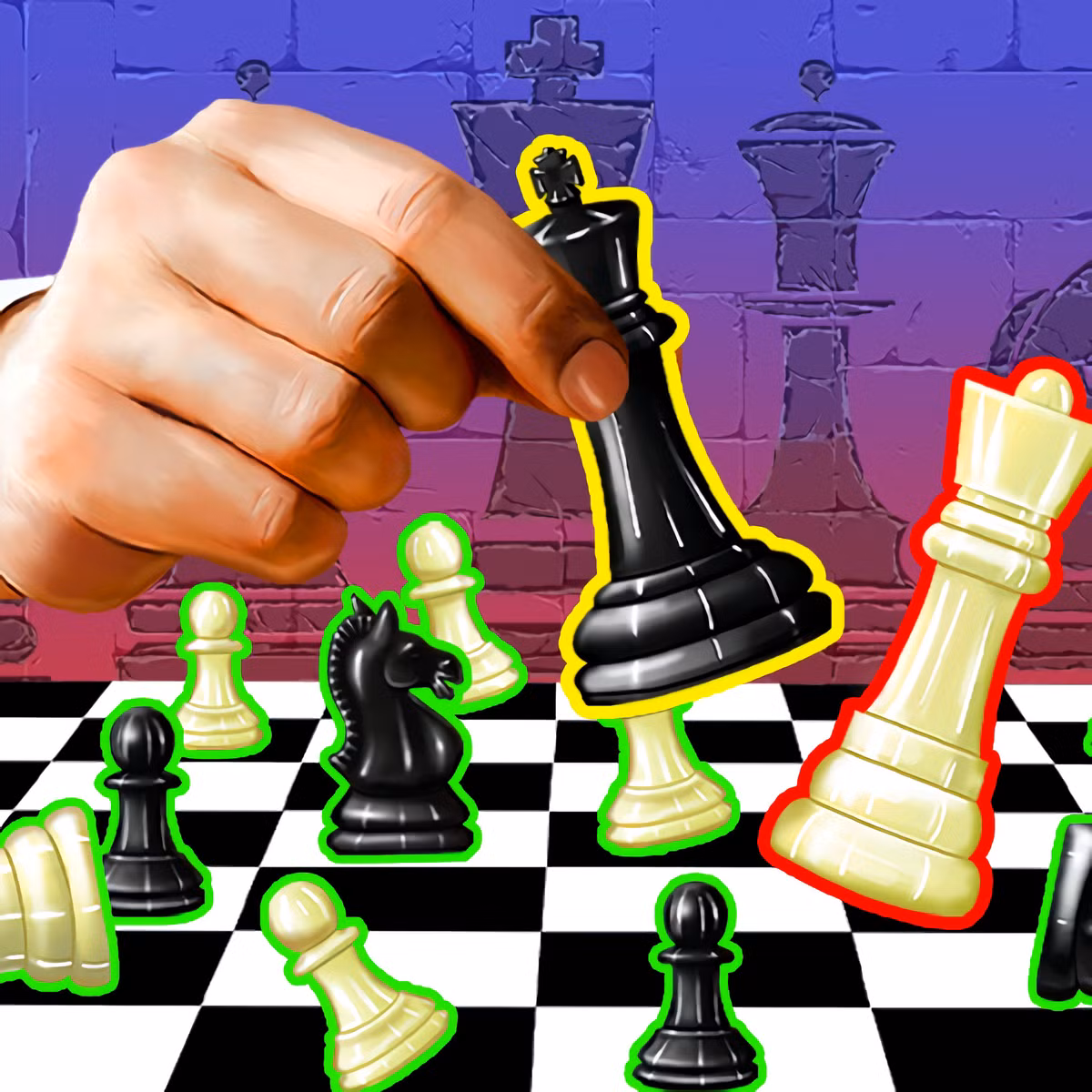 Được biết, cờ vua, một trò chơi đã du nhập vào châu Âu từ phương Đông cách đây hơn một thiên niên kỷ, có một lịch sử lâu đời. Nó phát triển từ trò chơi chaturanga của Ấn Độ, được chơi từ thế kỷ thứ 6 hoặc thứ 7 Sau Công nguyên. Ảnh: @Desura.